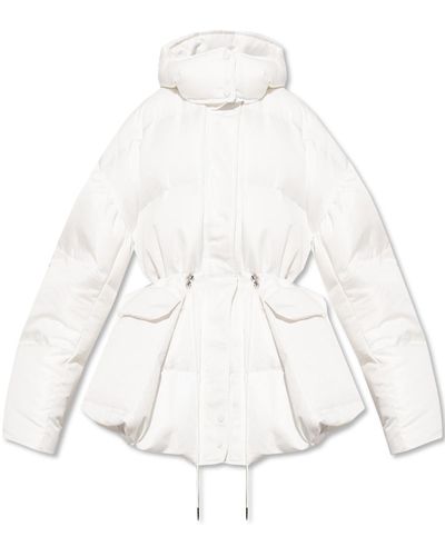 Alexander McQueen Insulated Hooded Jacket - White