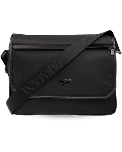 Emporio Armani Bag From The 'sustainability' Collection, - Black