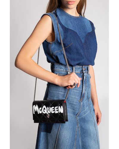 Alexander McQueen ‘Skull Small’ Shoulder Bag - Black