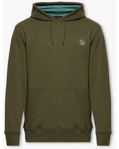 PS by Paul Smith Hoodie With Logo - Green