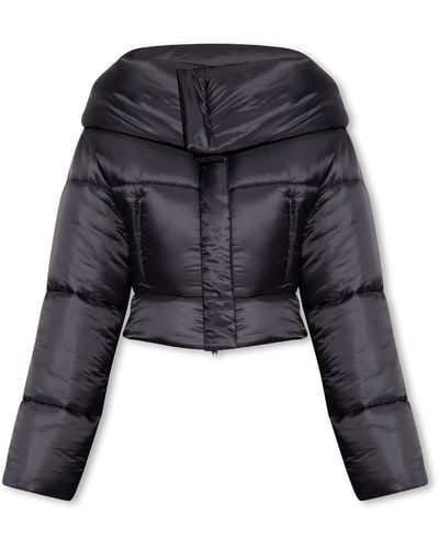 Alaïa Cropped Insulated Jacket - Black