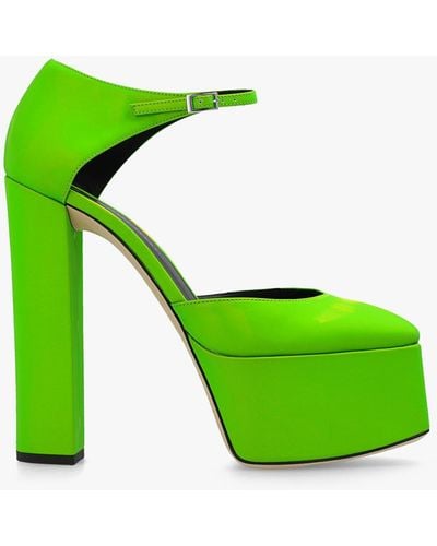 Giuseppe Zanotti ‘New York’ Platform Shoes - Green