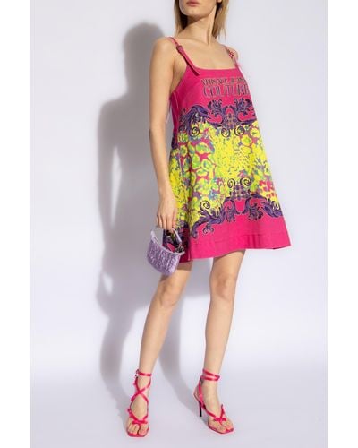 Versace Denim Dress - Pink