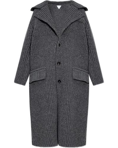Bottega Veneta Wool Coat, ' - Grey