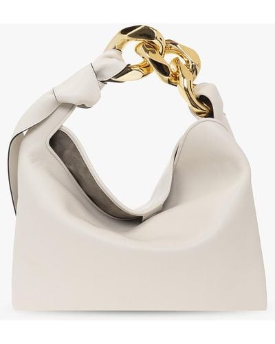 JW Anderson ‘Chain Hobo Small’ Shoulder Bag - White