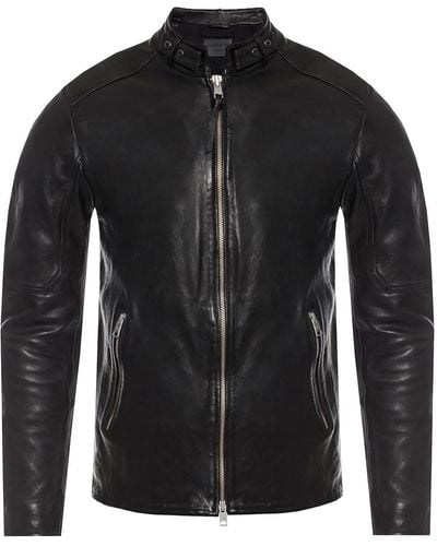 AllSaints ‘Cora’ Leather Jacket - Black