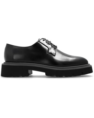 Ferragamo 'flicker' Derby Shoes, - Black