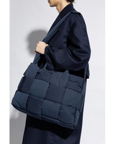 Bottega Veneta ‘Arco Large’ Shopper Bag - Blue