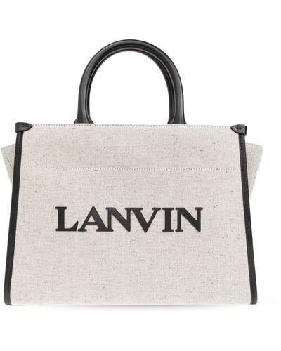 Lanvin 'pm' Shopper Bag, - Grey
