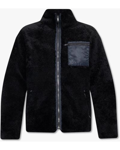 Yves Salomon Fur Jacket - Black
