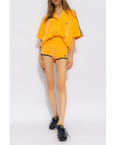 adidas Shirt With Logo - Yellow