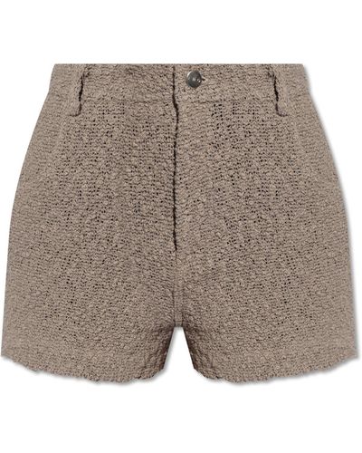 IRO 'daphna' High-rise Shorts, - Grey