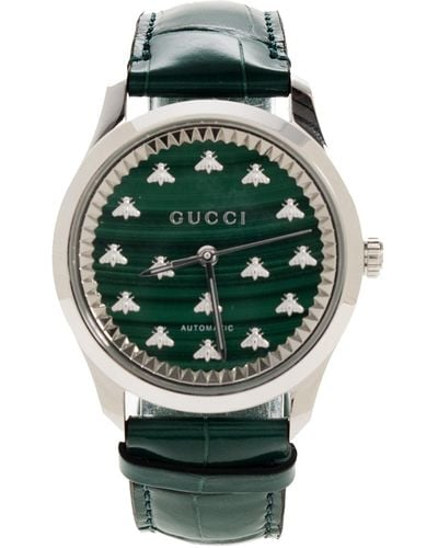 Gucci 'g-timeless' Watch, - Green