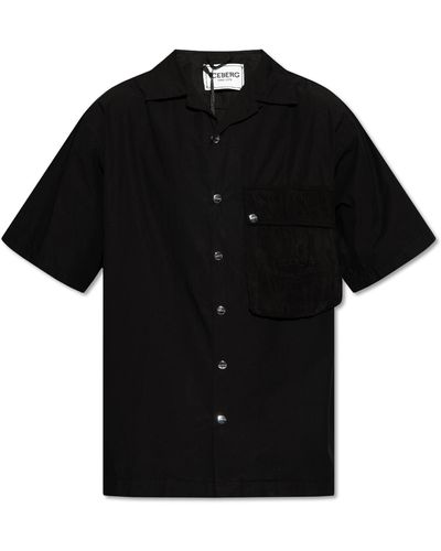 Iceberg Shirt With Logo, - Black