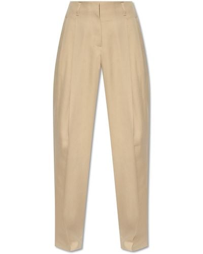 Golden Goose Flavia’ Wool Trousers - Natural