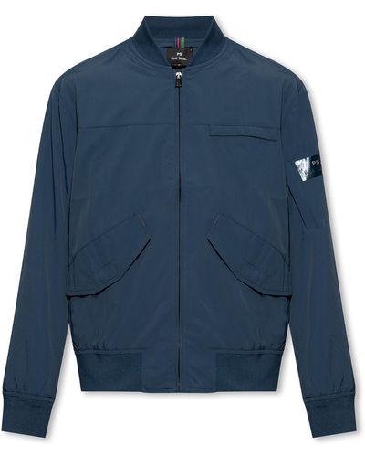 PS by Paul Smith Bomber Jacket - Blue