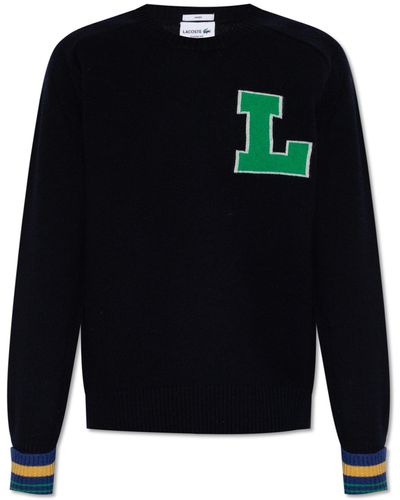 Lacoste Wool Sweater - Black