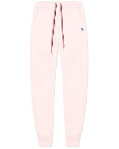 PS by Paul Smith Cotton Sweatpants - Pink