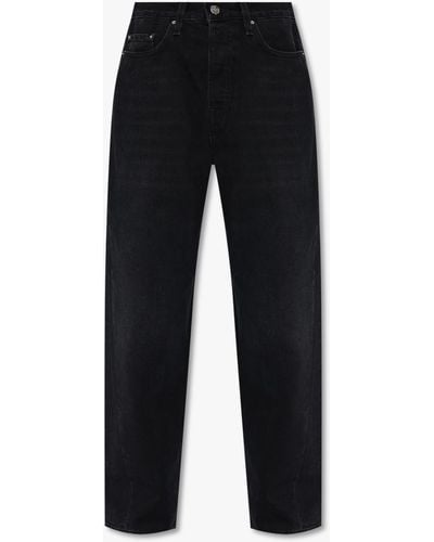 Totême Jeans With Straight Legs - Black