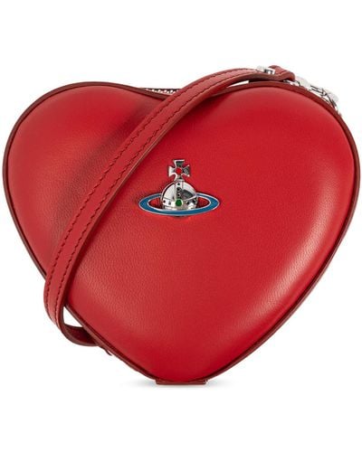 Vivienne Westwood 'heart Mini' Shoulder Bag, - Red