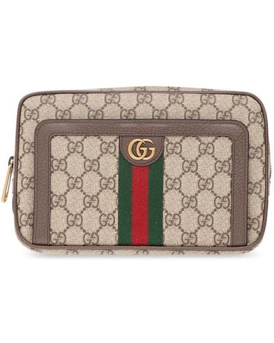 Gucci 'ophidia' Handbag - Natural