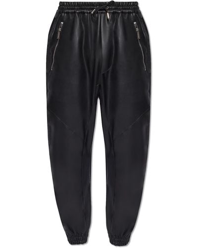 DSquared² Pants With Logo, - Black