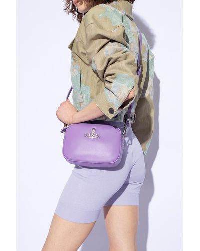 Vivienne Westwood ‘Anna Camera’ Shoulder Bag - Purple