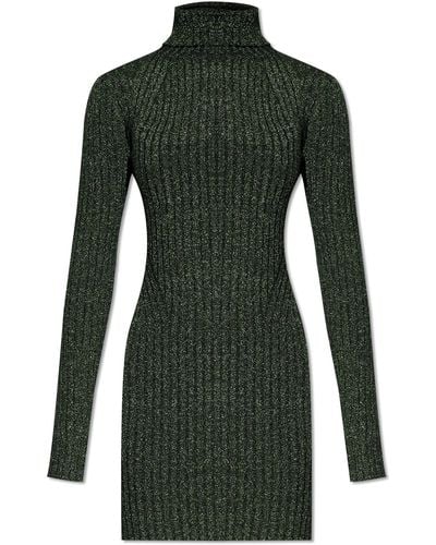 AllSaints 'juliette' Lurex Dress, - Green