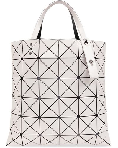 Bao Bao Issey Miyake 'Lucent' Shopper Bag - White
