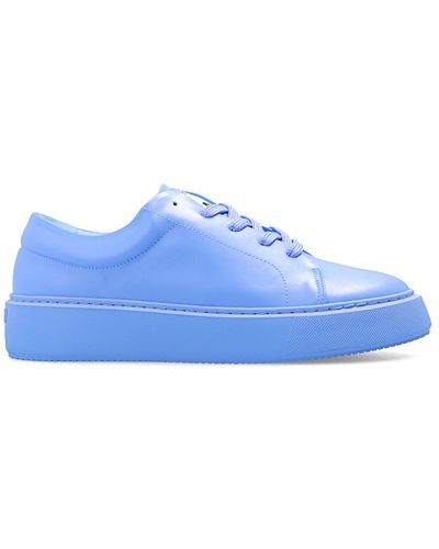 Ganni Trainers With Logo - Blue