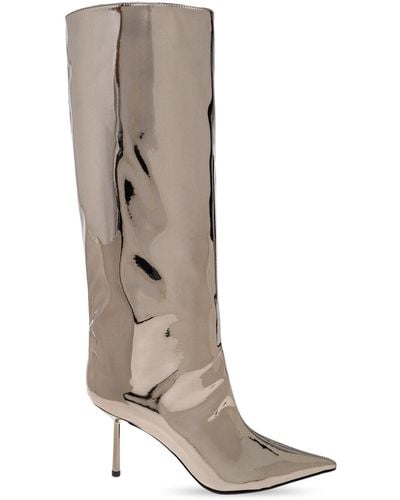 Le Silla Heeled Boots 'bella', - Metallic