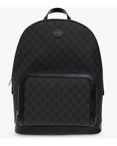 Gucci Ivory Leather Logo Day Backpack Gucci