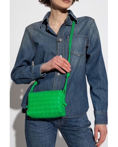 Bottega Veneta ‘Loop Mini’ Shoulder Bag - Green