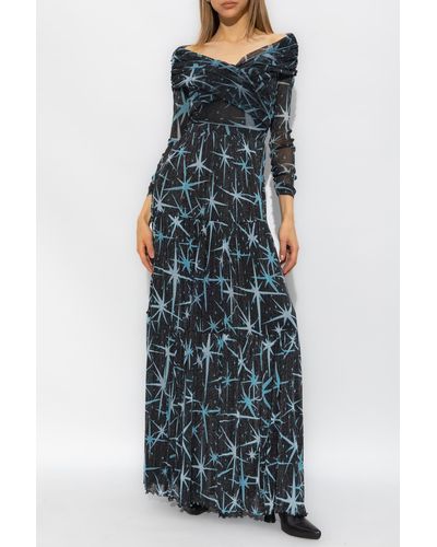 Diane von Furstenberg Dress With Lurex Threads - Multicolor