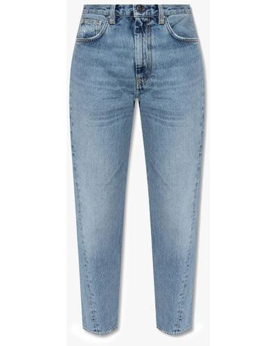Totême Cropped Jeans - Grey
