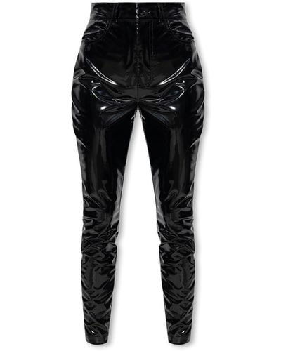 Dolce & Gabbana Glossy Pants - Black