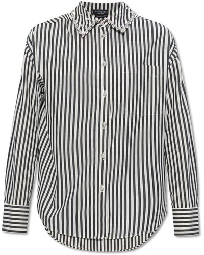 Kate Spade Striped Shirt - Black