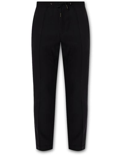 Paul Smith Pleat-Front Trousers - Black