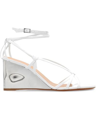 Chloé 'rebecca' Wedge Sandals , - White