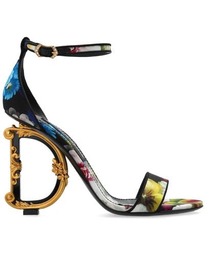 Dolce & Gabbana Heeled Sandals, - White