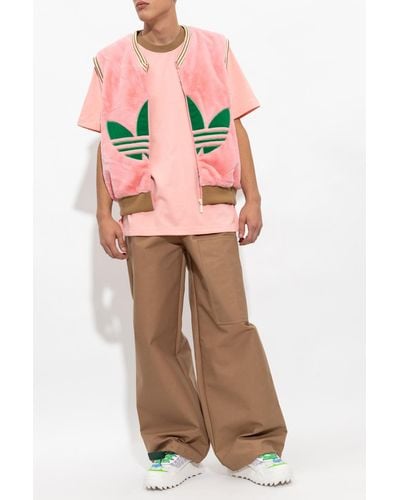 adidas Originals Vest With Logo - Pink