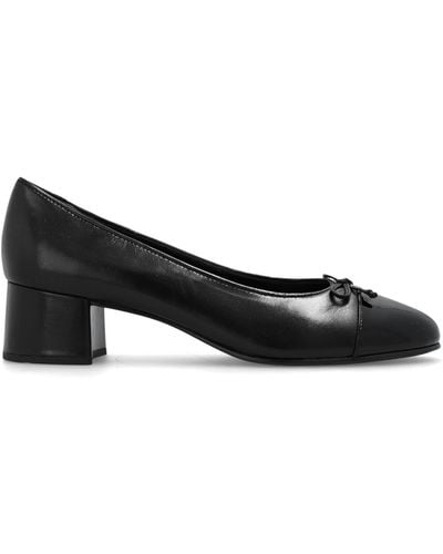 Tory Burch ‘Cap -Toe’ Court Shoes - Black