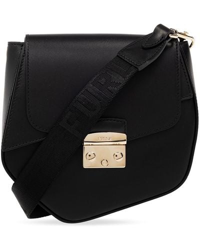 Furla ‘Metropolis Prisma Mini’ Shoulder Bag - Black