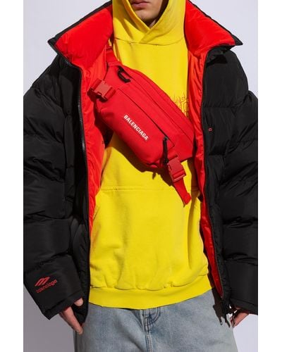 Balenciaga 'skiwear' Collection Belt Bag, - Red