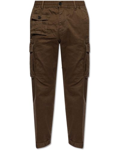 DSquared² Trousers With Pockets - Brown
