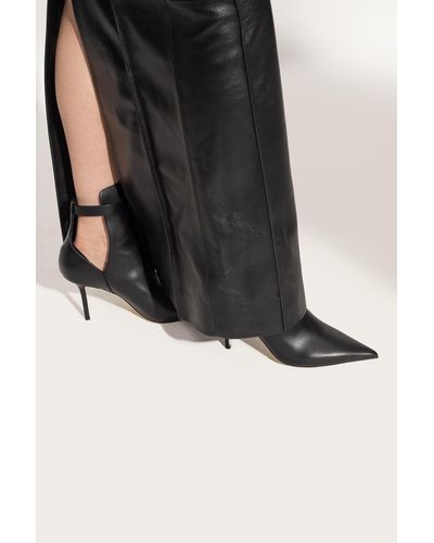 Jimmy Choo ‘Nell’ Heeled Ankle Boots - Black