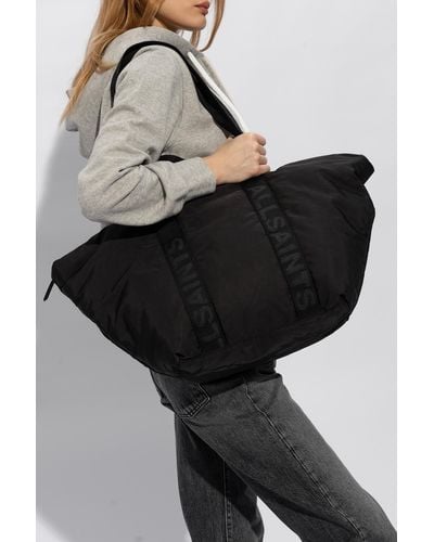 AllSaints 'esme' Shopper Bag, - Black
