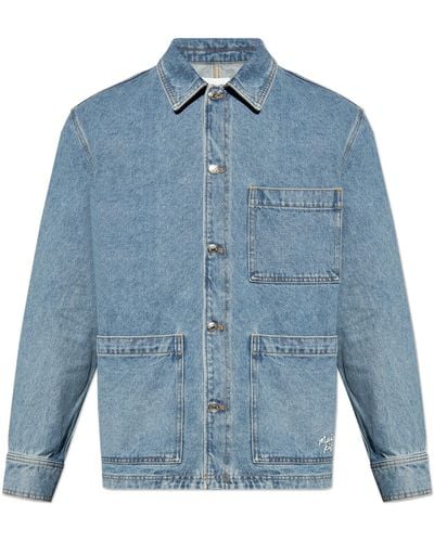 Maison Kitsuné Denim Jacket - Blue