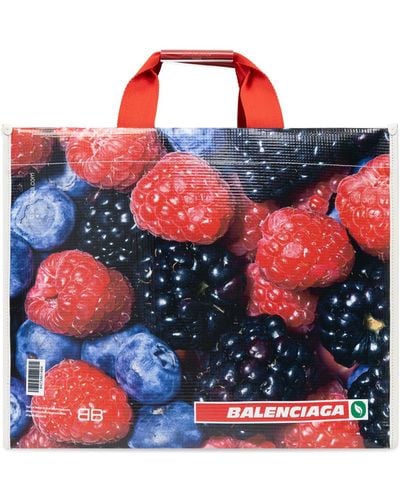 Balenciaga `antwerp` Shopper Bag, - Red