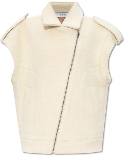 IRO ‘Adara’ Oversize Vest - Natural